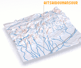 3d view of Aït Saïd Ou Mansour