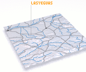 3d view of Las Yeguas