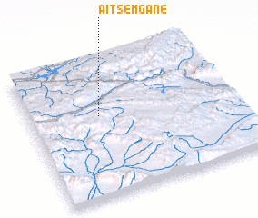 3d view of Aït Semgane