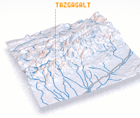 3d view of Tazgagalt