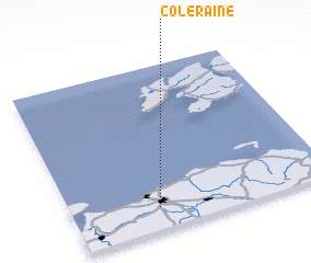 3d view of Coleraine