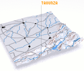 3d view of Taounza