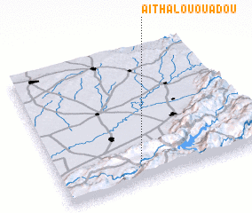 3d view of Aït Halou Ou Adou