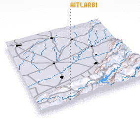 3d view of Aït Larbi