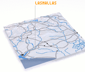 3d view of Las Mallas