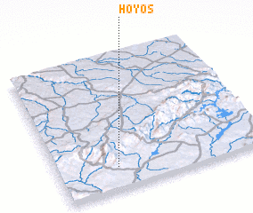 3d view of Hoyos