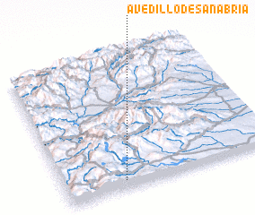 3d view of Avedillo de Sanabria