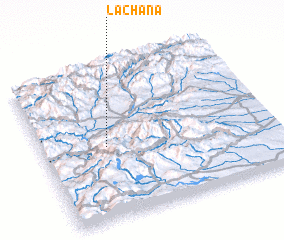 3d view of La Chana