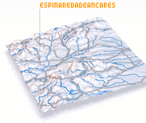 3d view of Espinareda de Ancares