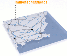 3d view of Rampere Cross Roads