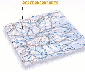 3d view of Pereda de Ancares