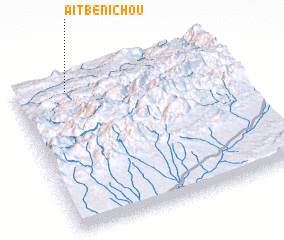 3d view of Aït Benichou