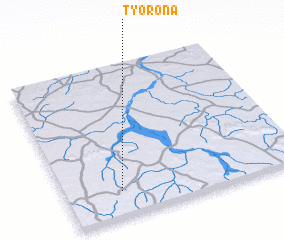 3d view of Tyorona
