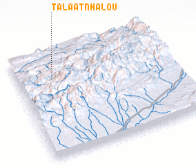 3d view of Talâat nʼHalou