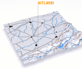 3d view of Aït Larbi