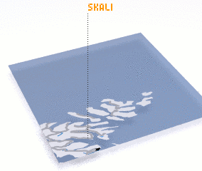 3d view of Skáli