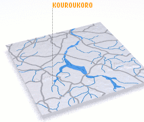 3d view of Kouroukoro