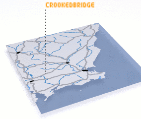 3d view of Crooked Bridge