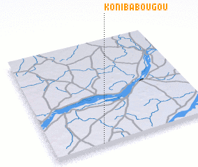 3d view of Konibabougou