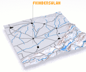 3d view of Fkih Ben Salah