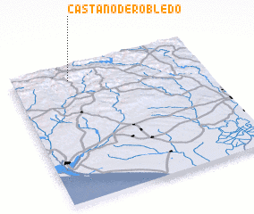 3d view of Castaño de Robledo