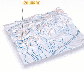 3d view of Izoukane