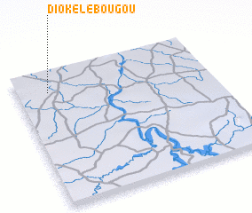 3d view of Diokélébougou