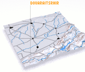 3d view of Douar Aït Srhir