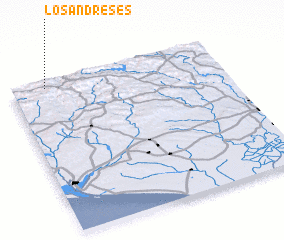 3d view of Los Andreses