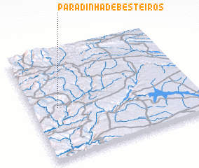 3d view of Paradinha de Besteiros