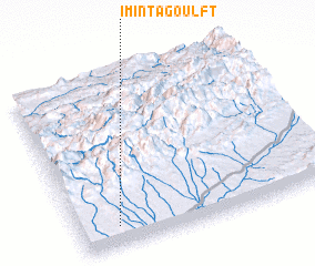 3d view of Imi nʼTagoulft