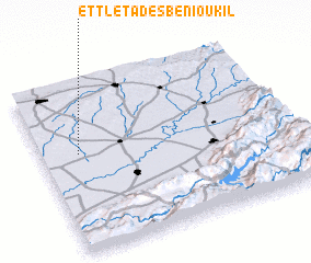 3d view of Et Tleta des Beni Oukil