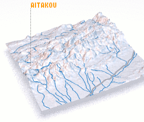 3d view of Aït Akou