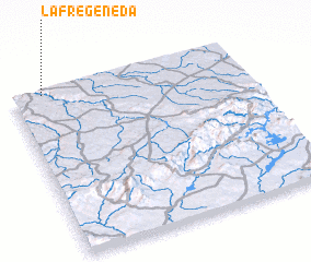 3d view of La Fregeneda