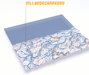 3d view of Villar de San Pedro