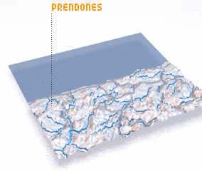 3d view of Prendonés