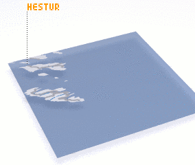 3d view of Hestur