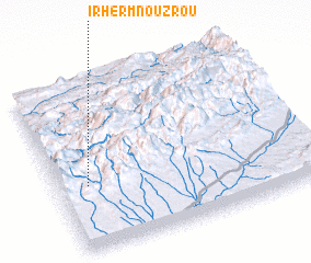 3d view of Irherm nʼOuzrou