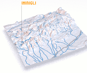 3d view of Imi nʼ Igli