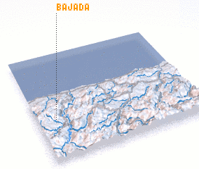 3d view of Bajada