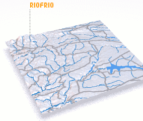 3d view of Rio Frio