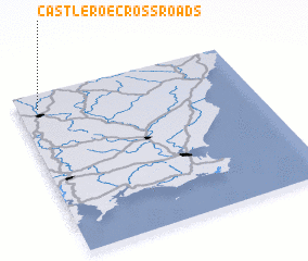 3d view of Castleroe Cross Roads