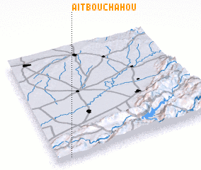 3d view of Aït Bouchahou
