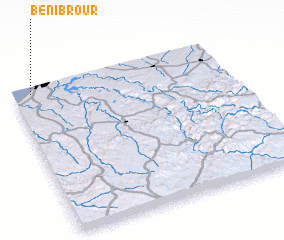 3d view of Beni Brour