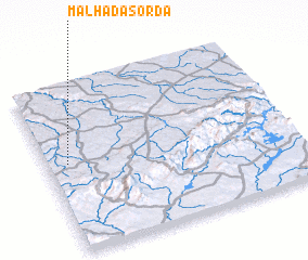 3d view of Malhada Sorda
