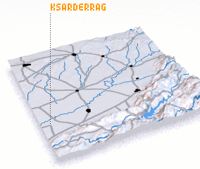 3d view of Ksar Derrag