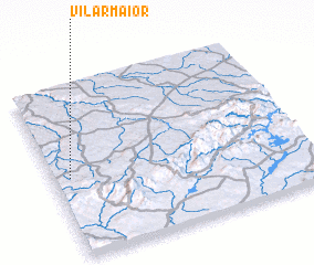 3d view of Vilar Maior