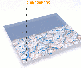3d view of Ríodeporcos