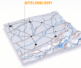 3d view of Aït el Khaloufi