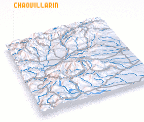 3d view of Chaovillarín